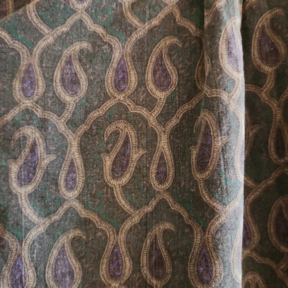 Vintage 90's Faded Paisley Button Down Shirt - Picture 5 of 7